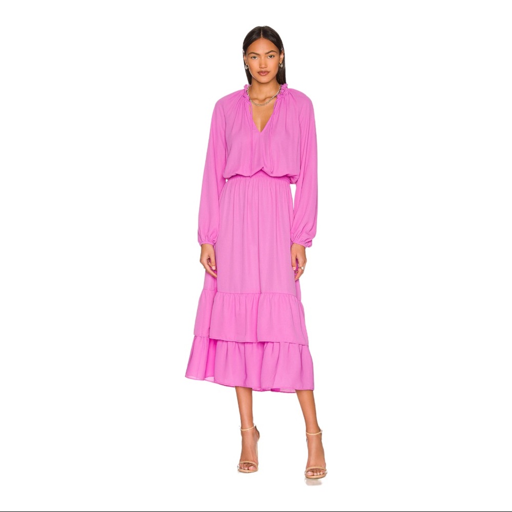 New! Show Me Your Mumu Cait Midi Dress